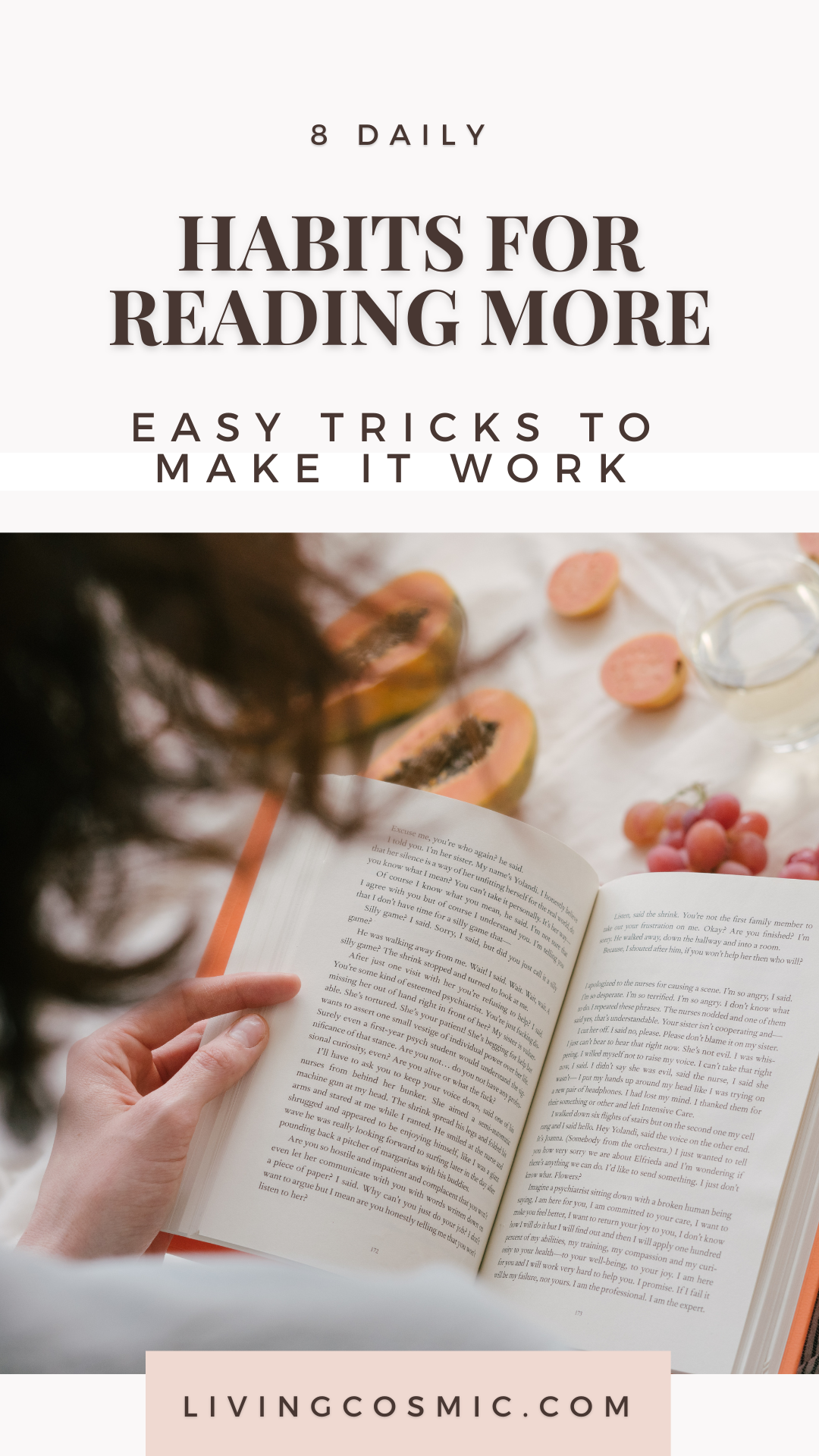 How To Build A Daily Reading Habit (And Stick To It) | How to read more ...