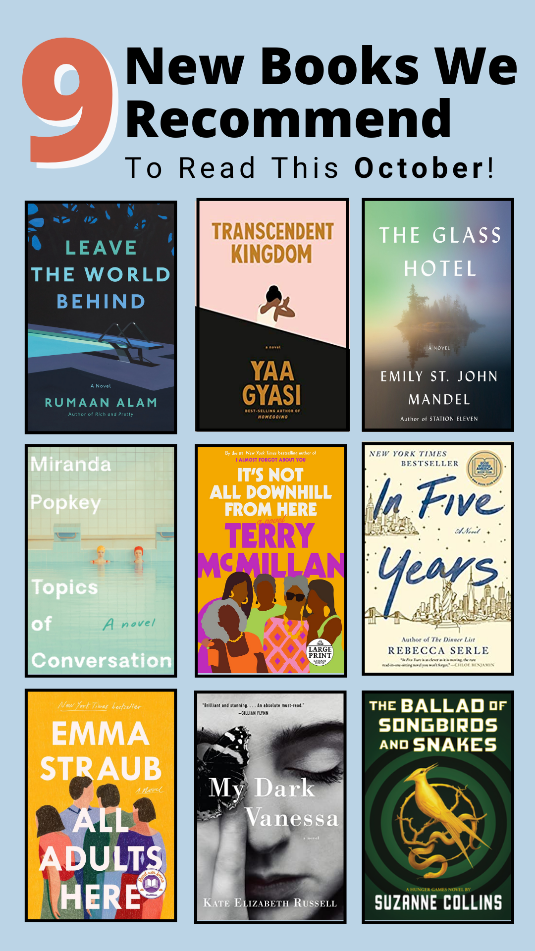 9 New Book You Must Read this October 2020 | Best books to read, Book ...
