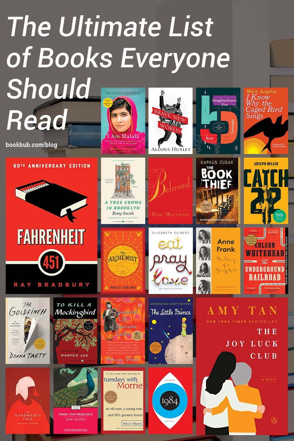 56 Books and Novels Everyone Must Read in Their Lifetime